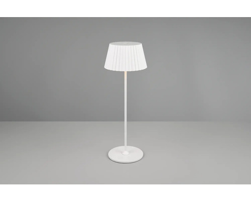 Veioză LED Suarez 2W 200 lumeni, pentru exterior IP44, încărcare USB, albă