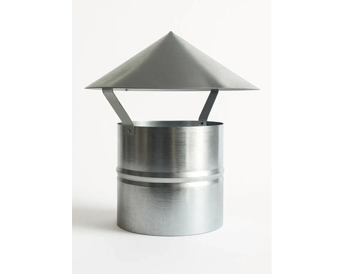 Apărătoare metalică de coș de fum cu formă conică