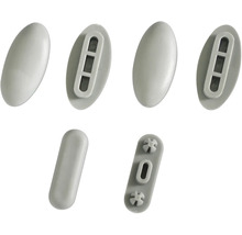 Piese din plastic pentru fixarea mobilierului