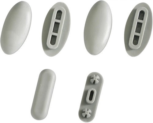 Piese din plastic pentru fixarea mobilierului