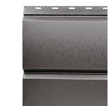 Prim-plan cu placaj de fațadă din plastic