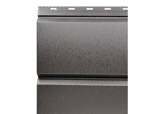 Prim-plan cu placaj de fațadă din plastic