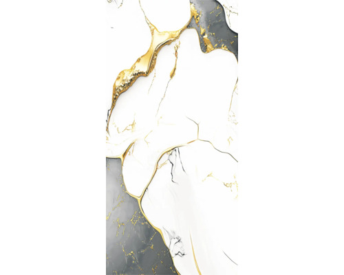 Model abstract de marmură cu accente aurii