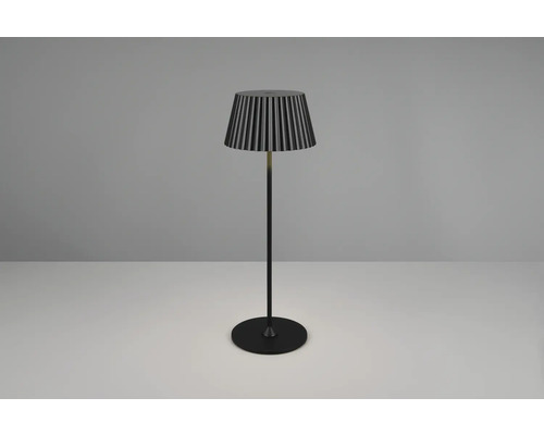 Veioză LED Suarez 2W 200 lumeni, pentru exterior IP44, încărcare USB, antracit