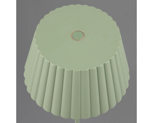 Lampă de masă cu abajur canelat