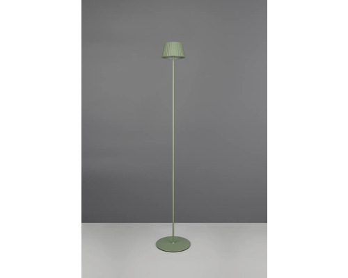 Lampă de podea cu abajur plisat