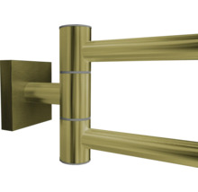 Suport rotativ pentru prosoape din metal pentru montare pe perete