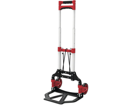 Cărucior saci extensibil cu mâner telescopic