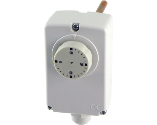 Termostat cu buton rotativ pentru reglarea temperaturii