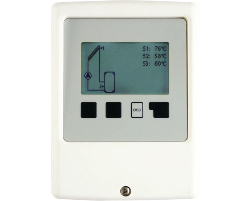 Regulator solar pentru controlul unui sistem solar