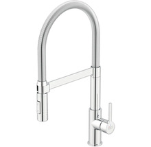 Baterie de bucătărie cu braț flexibil