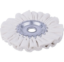 Disc de lustruire din țesătură cu inserție metalică