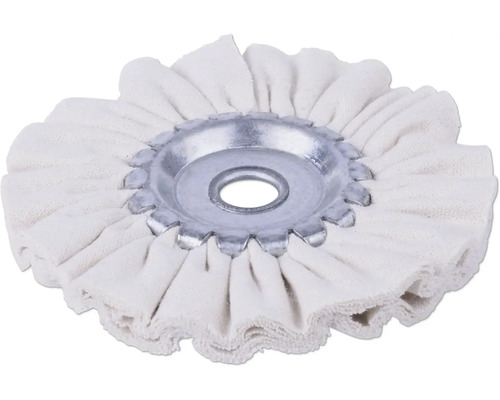 Disc de lustruire din țesătură cu inserție metalică