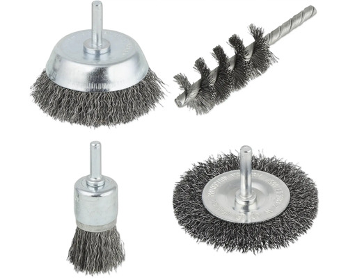 Set perii de sârmă Wolfcraft. 4 piese