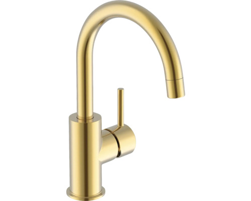 Baterie lavoar monocomandă AVITAL BONNY eco auriu mat Baterie lavoar din metal