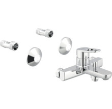 Baterie de baie cu racorduri S și rozete