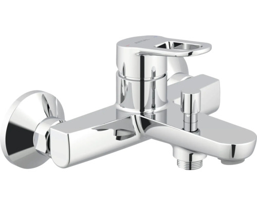 Baterie cadă-duș monocomandă AVITAL SANA eco crom Baterie de baie aparentă din metal cu un singur mixer cu manetă