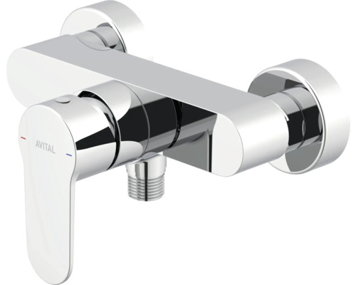 Baterie de duș aparentă Avital pentru baie