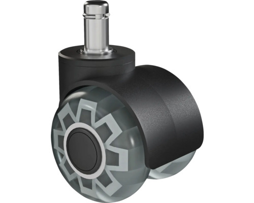 Picioare scaun birou Walteco D50mm, max. 60kg 5 bucăți/pachet Rotiță pentru scaun de birou cu roată dublă