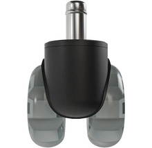 Rotiță de scaun cu știft și două roți