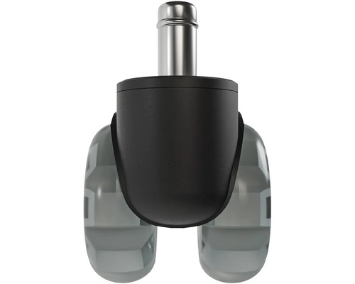 Rotiță de scaun cu știft și două roți