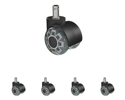 Set role pentru scaun de birou pentru podele dure