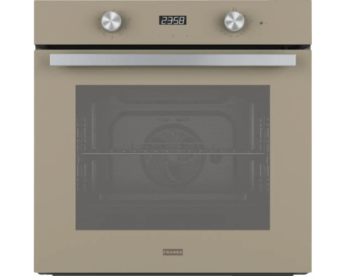 Cuptor multifuncțional Franke FSM 86 H OYSTER, 8 funcții, steam cleaning, clasa A, maro Cuptor încorporabil Franke cu afișaj digital și butoane rotative