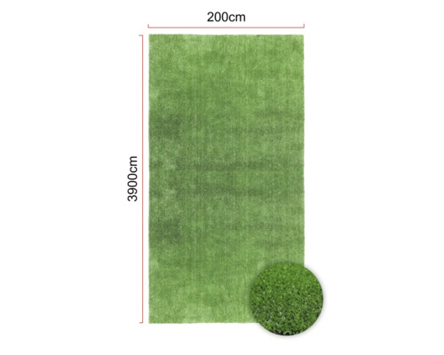 Covor cu gazon artificial, 200 x 3900 cm
