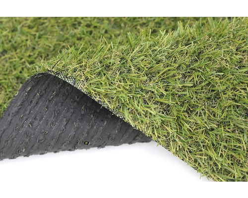 Gazon artificial cu spate negru.