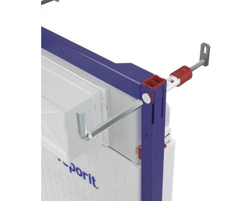 Element pre perete pentru WC pentru montaj uscat