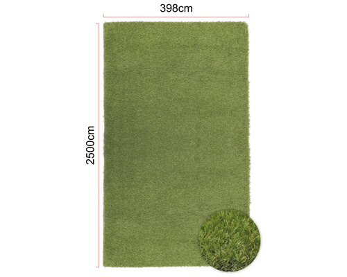 Gazon artificial cu dimensiunile de 398 pe 2500 centimetri
