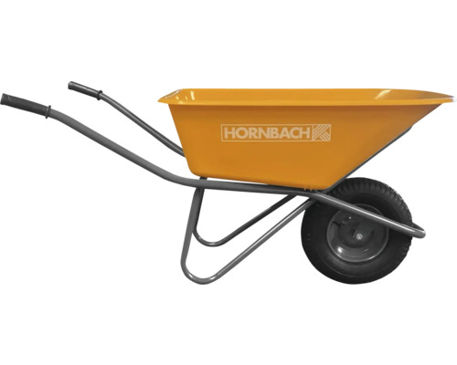 Roabă cu cadru din oțel și cuvă din plastic, marca Hornbach