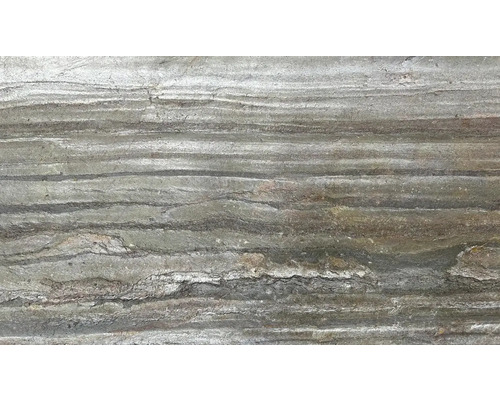 Ardezie flexibilă StoneFlex Jungle Fire 61x122 cm Prim-plan cu o placă de ardezie cu nervuri orizontale