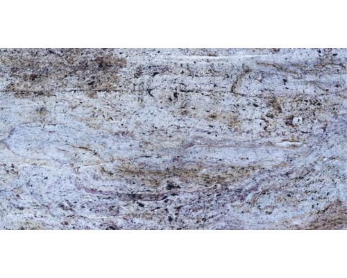 Prim-plan cu o placă de travertin cu textură naturală.