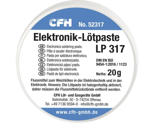 Pastă de lipit electronică, 20 grame