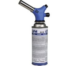 Arzător cu gaz CFH cu mâner albastru și cartuș de gaz butan