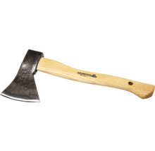 Topor de despicat cu mâner de lemn
