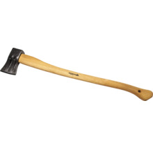 Topor de despicat cu mâner de lemn