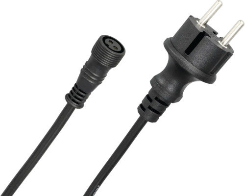 Cablu de conectare cu fișă cu contact de protecție și mini conector