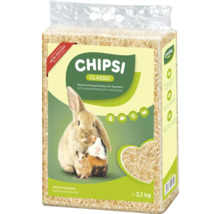 Așternut Chipsi Classic pentru animale mici din așchii de lemn moale, 3,2 kg