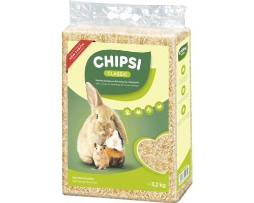 Așternut Chipsi pentru rozătoare, 3,2 kg