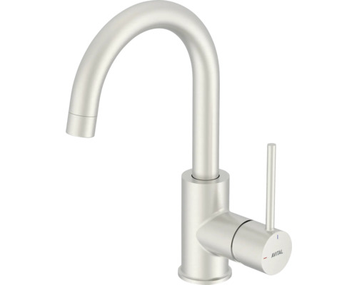 Baterie de bucătărie cu gât înalt