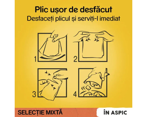 Instrucțiuni de deschidere a plicului