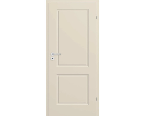 Foaie de ușă Classen Kasmir Morano 2.1 203,5x64,4 cm dreapta 3 balamale Ușă de interior cu două panouri dreptunghiulare, mâner și cheie