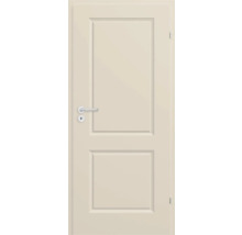 Ușă de interior cu două panouri dreptunghiulare, mâner și broască