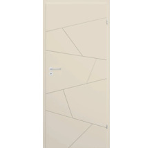 Ușă de interior cu design geometric și mâner