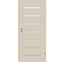 Ușă de interior cu cinci panouri dreptunghiulare și set de mânere