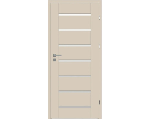 Foaie de ușă Classen Kasmir Greco 3 203,5x84,4 cm dreapta 3 balamale Ușă de interior cu cinci panouri dreptunghiulare și set de mânere