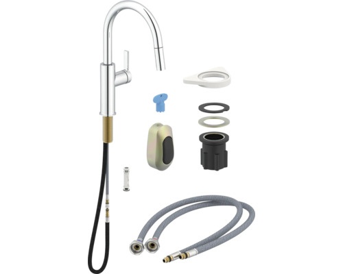 Baterie de bucătărie cu accesorii