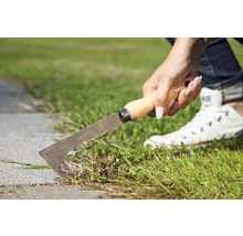 Unealtă de grădină pentru îndepărtarea ierbii și a buruienilor cu mâner din lemn